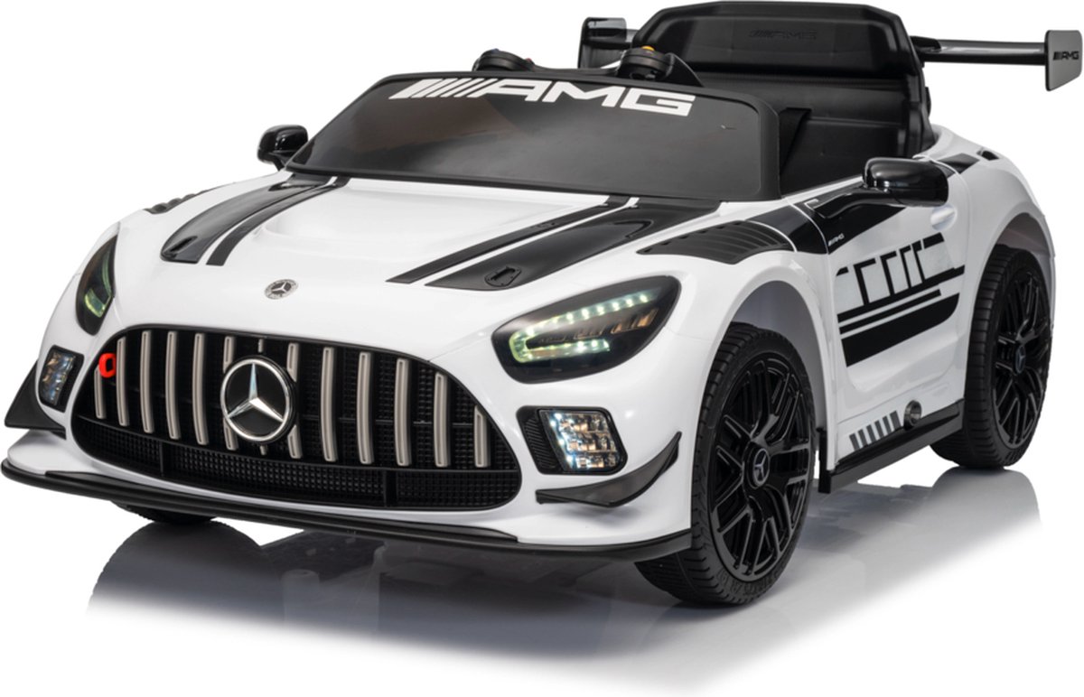 Mercedes GT AMG Wit | 12V Kinderauto